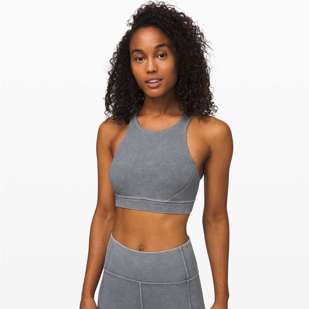 Lululemon Bob and Weave Bra Washed Luna Size 6